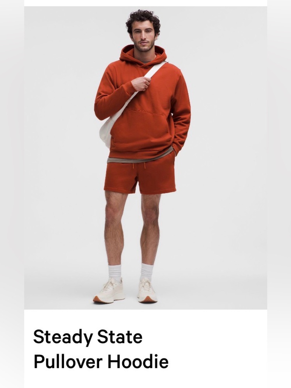 Lululemon Steady State Hoodie Autumn Rust